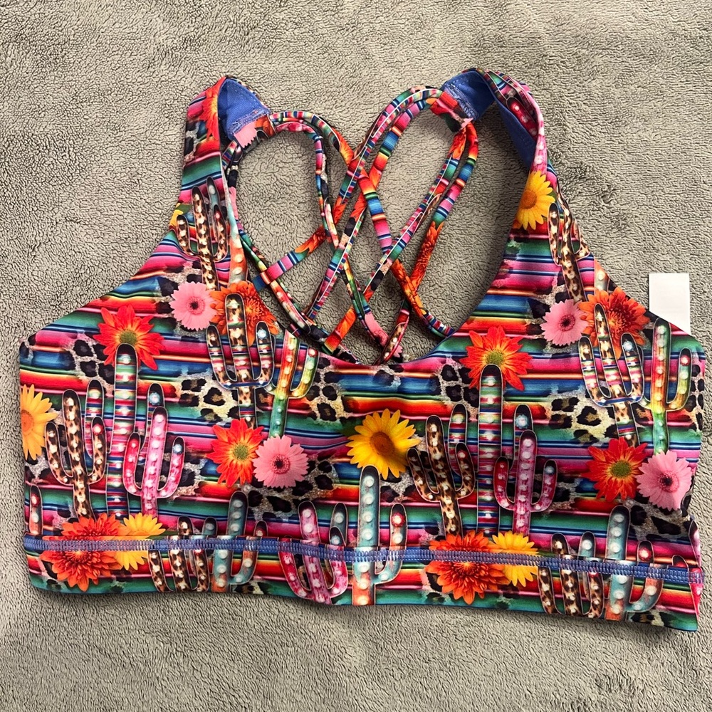 Constantly Varied Gear Wild West Butterfly Back Bra
